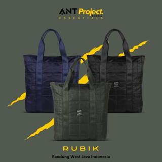 Ant PROJECT - Rubiks กระเป๋าใส่แล็ปท็อป ทรงโท้ท สําหรับผู้ชาย และผู้หญิง