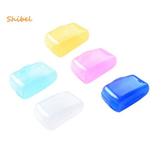 Shibel 5 ชิ้น / ล็อต ที่ใส่แปรงสีฟัน แบบพกพา เดินทาง เดินป่า ตั้งแคมป์ ฝาครอบแปรง