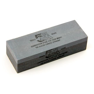 หินลับมีดตราห้าเสือ STONE SHARPENER ขนาด8*3*2"KNIFE 8"FIVETIGER