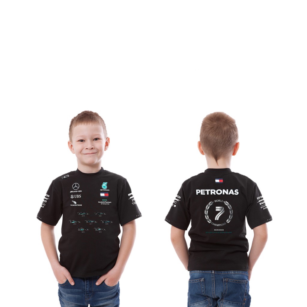 Kids 7 2023 Mercedes AMG F1 Constructors Championship เสื้อยืด