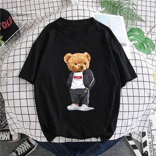 SALES T-SHIRT PEREMPUAN LELAKI BAJU LOVE YOURSELF TEDDY BEAR WOMEN MEN KAIN COTTON/Baju Wanita/Oversize/Plus Size T_02