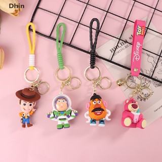 [Dhin] พวงกุญแจตุ๊กตาดิสนีย์ Toy Story Buzz Lightyear Woody Lotso COD