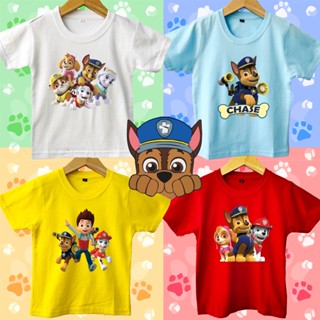 เสื้อยืด ลาย Paw Patrol สําหรับเด็ก 4.0