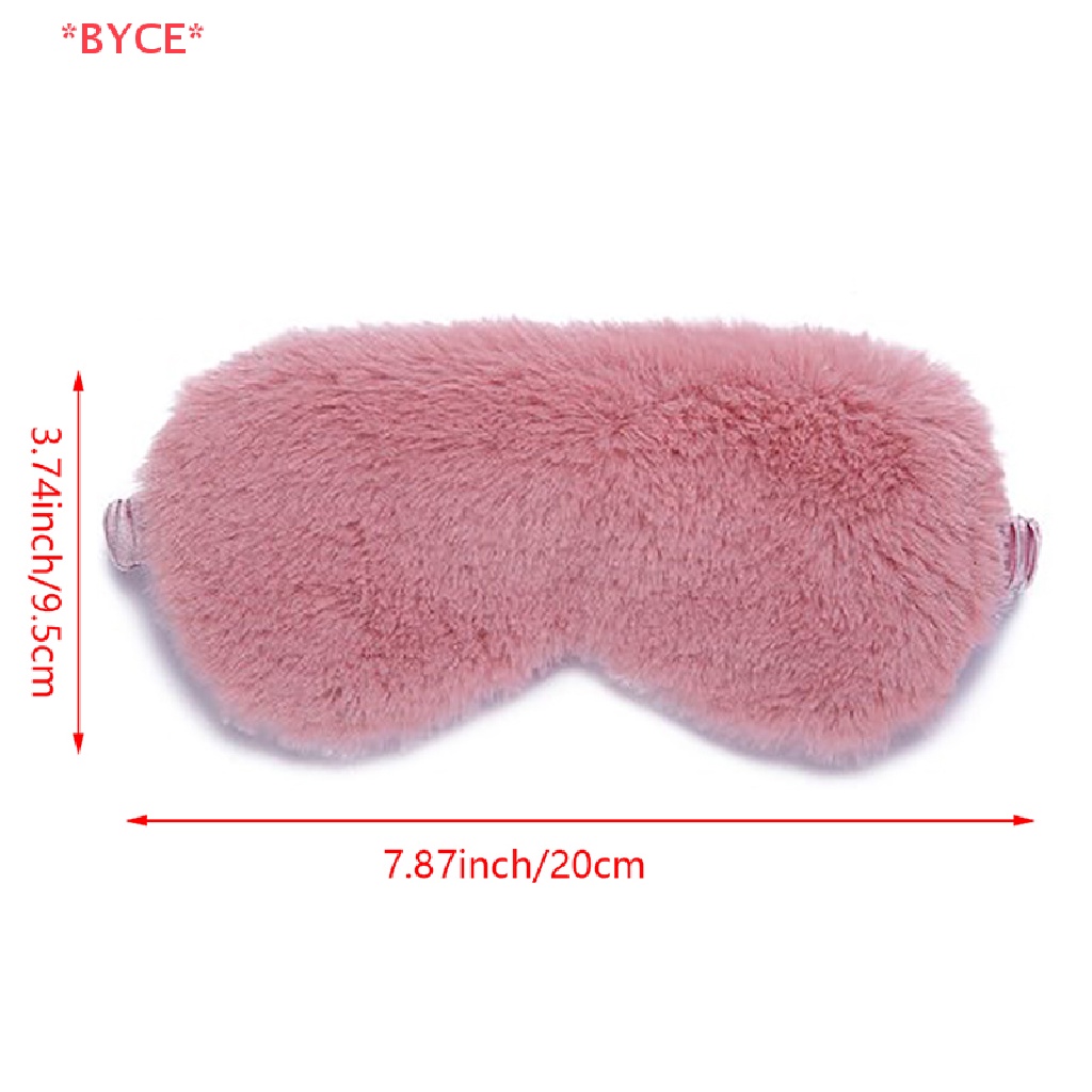 Byce> หน้ากากปิดตานอน ผ้ากํามะหยี่ขนนิ่ม น่ารัก ใหม่