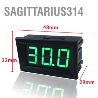 Sagittarius314 Digital Voltmeter 0.56in 3 Wire Voltage Meter Tester LED Display 0-100V อุปกรณ์เสริม