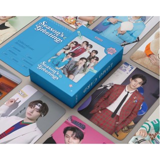 โปสการ์ดโลโม่ ENHYPEN 2023 Seasons Greetings SUNGHOON HEESEUNG JUNGWON JAY JAKE SUNOO NIKI JY 55 ชิ้น ต่อกล่อง