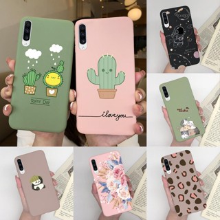 เคสซิลิโคนนิ่ม ลายการ์ตูนแมวนักบินอวกาศ สําหรับ Samsung Galaxy A70 SM-A705F Samsung Galaxy A70S 6.7 นิ้ว