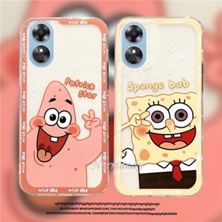 ใหม่ เคสโทรศัพท์ซิลิโคน TPU แบบนิ่ม ลายการ์ตูนสพันจ์บ็อบ กันกระแทก สําหรับ OPPO Reno8 T 5G Reno 8T 2023