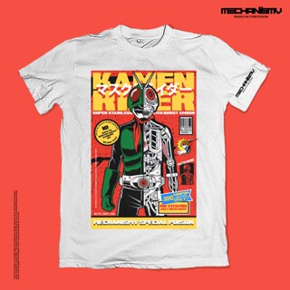 เสื้อยืดผ้าฝ้ายพิมพ์ลายแฟชั่น [ Graphic TEE ] KAMEN RIDER Sakurajima Inspired Design (XS ถึง 5XL)_02