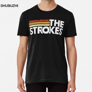 Lyzh the strokes merch เสื้อยืด ผ้าฝ้าย พิมพ์ลายวงดนตรีร็อค แฟชั่นผู้ชาย