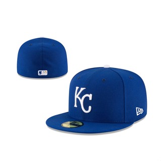 หมวกบังแดด ผ้าฝ้าย ปักลาย Colorado Rockies Kansas City Royals MLB สําหรับกลางแจ้ง