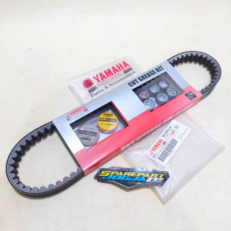 Vanbelt Van Belt Straight Plus Roller XEON คาร์บูเรเตอร์ XEON RC / GT Aerox 125 ORIGINAL YAMAHA 44D 