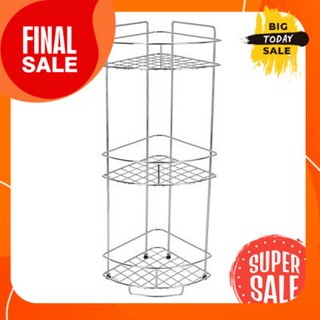 ชั้นวางเข้ามุม 3 ชั้น VRH รุ่น HW105-W105T1 โครเมียมCorner shelf 3 tiers VRH model HW105-W105T1 chrome