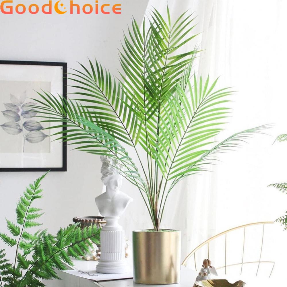 【Good】9 Heads Artificial Tropical Palm Leaves-Tree Fake Plants Bedroom Decorations【Ready Stock】 ราคา ถูกที่สุด ดีลบีเคเค แกลเลอรีภาพที่ 5
