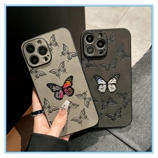 เคสไอโฟน 11 14พลัส คุณภาพสูง เครื่องหนังขอบตรง Case For iphone 14 12 11 pro max Xr Xs X 14plus case นิ่ม 12Pro Max เคสi13 เคสi11 caseiPhone 13 พกง่ายๆ การป้องกันการตก