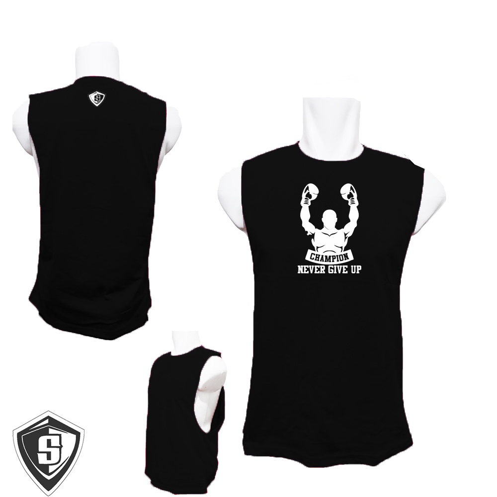 Lowcut QUotes Fitness CHampion เสื้อกล้าม