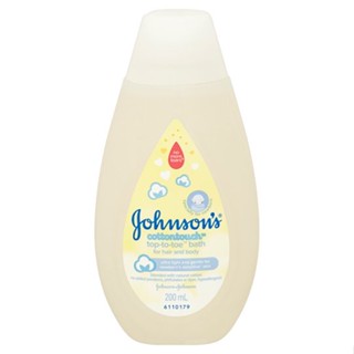 จอห์นสัน คอตตอนทัช ท็อปทูโท บาธ 200มลJOHNSON COTTON TOUCH TOP TO TOE 200ML