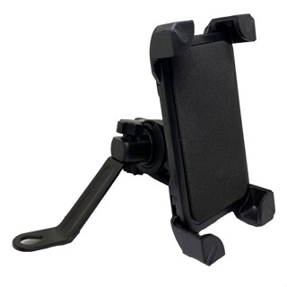 แท่นยึดโทรศัพท์กับจักรยานและมอเตอร์ไซค์ พร้อมบาร์สั้น motorcycle-phone-holder T1