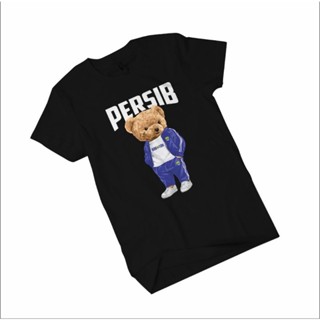 เสื้อยืด พิมพ์ลายหมี คอมแบท Persib Bandung viking mr teddy bear distro 30s_01