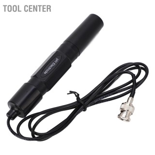  Tool Center เซ็นเซอร์วัดค่า pH กันน้ำ การวัดที่แม่นยำ การตอบสนองอย่างรวดเร็ว อิเล็กโทรดวัดค่า สำหรับปลั๊ก