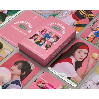 การ์ดอวยพร LOMO IVE 2023 SEASONS GREETINGS 55 ชิ้น ต่อชุด