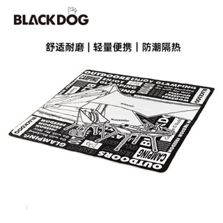 Blackdog เสื่อปิกนิกกลางแจ้ง สไตล์ตั้งแคมป์ หนา ฤดูใบไม้ผลิ เสื่อนอกบ้าน เสื่อกันความชื้น เสื่อปูพื้น แบบพกพา