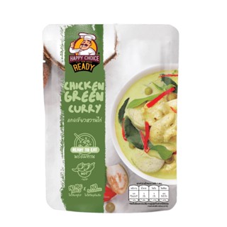 แฮปปี้ช้อยส์แกงเขียวหวานไก่พร้อมทาน CHICKEN 105กHAPPY CHOICEGREEN CURRY 105G.