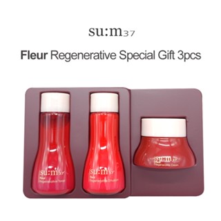 Sum37 Fleur Regenerative Special Gift 3pcs / Toner / Emulsion / Cream