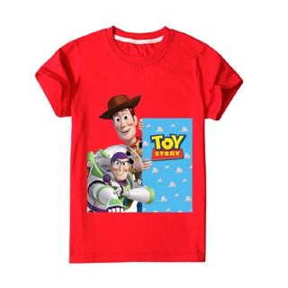 2020 Boys Summer Toy Story Printing T Shrits Tops Kids New Fashion Short Sleeve T Shrit Girls Casual Short Sleeved _05