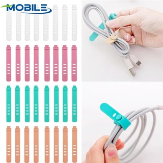 [ Featured ] อุปกรณ์จัดเก็บสายชาร์จโทรศัพท์มือถือ สายชาร์จ USB ซิลิโคน 3 หลุม 1 5 ชิ้น