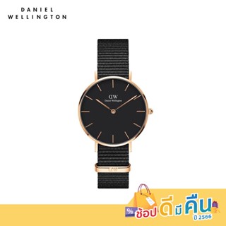 Daniel Wellington นาฬิกาข้อมือ Petite Cornwall RG Black 32มม สีดำ