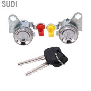 Sudi 69051 12340 Rust Proof Metal ABS Perfect Fit Car Door Lock Cylinder with Keys for Vehicle