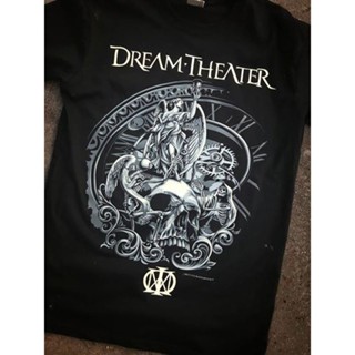 ผ้าฝ้าย 100% 273 Dream Theater ROCK เสื้อยืด เสื้อวง เสื้อดำ สกรีนลายอย่างดี ผ้าหนานุ่ม ไม่หดไม่ย้วย  T SHIRT S M_0_04