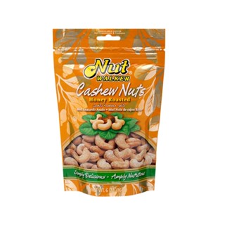 นัทวอล์คเกอร์มะม่วงหิมพานต์รสน้ำผึ้ง160ก HONEY NUT WALKERROASTED CASHEWS 160G.