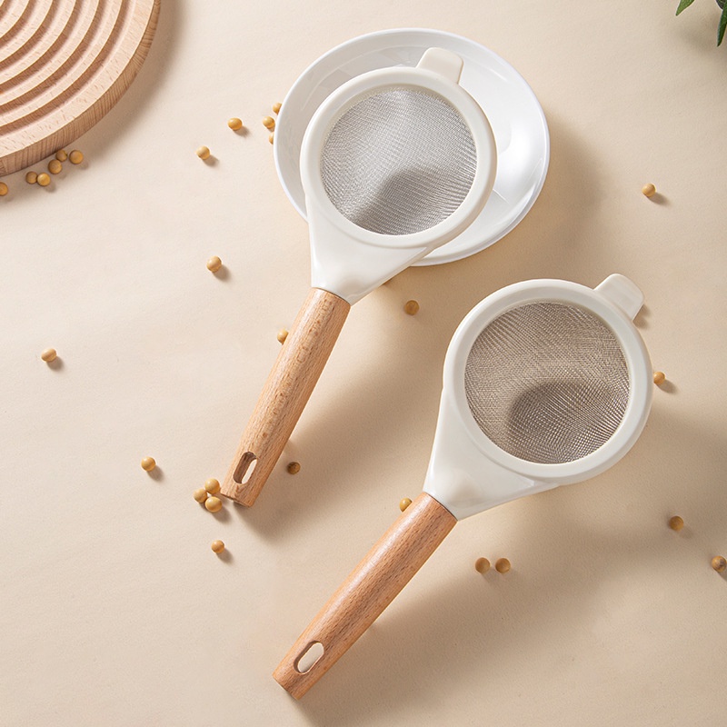 HERA กระชอนสแตนเลส ตะแกรงร่อนแป้ง กรอง ร่อนแป้ง Flour Sifter Flour Sieve Stainless Steel Colander Fine Mesh Sugar Filter