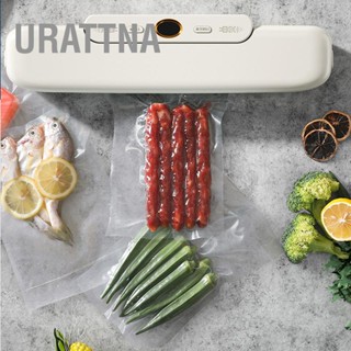 URATTNA เครื่องซีลสูญญากาศแบบพกพาแรงดูด 1 ปุ่มเครื่องซีลสูญญากาศสำหรับธุรกิจที่บ้าน CN Plug 220V