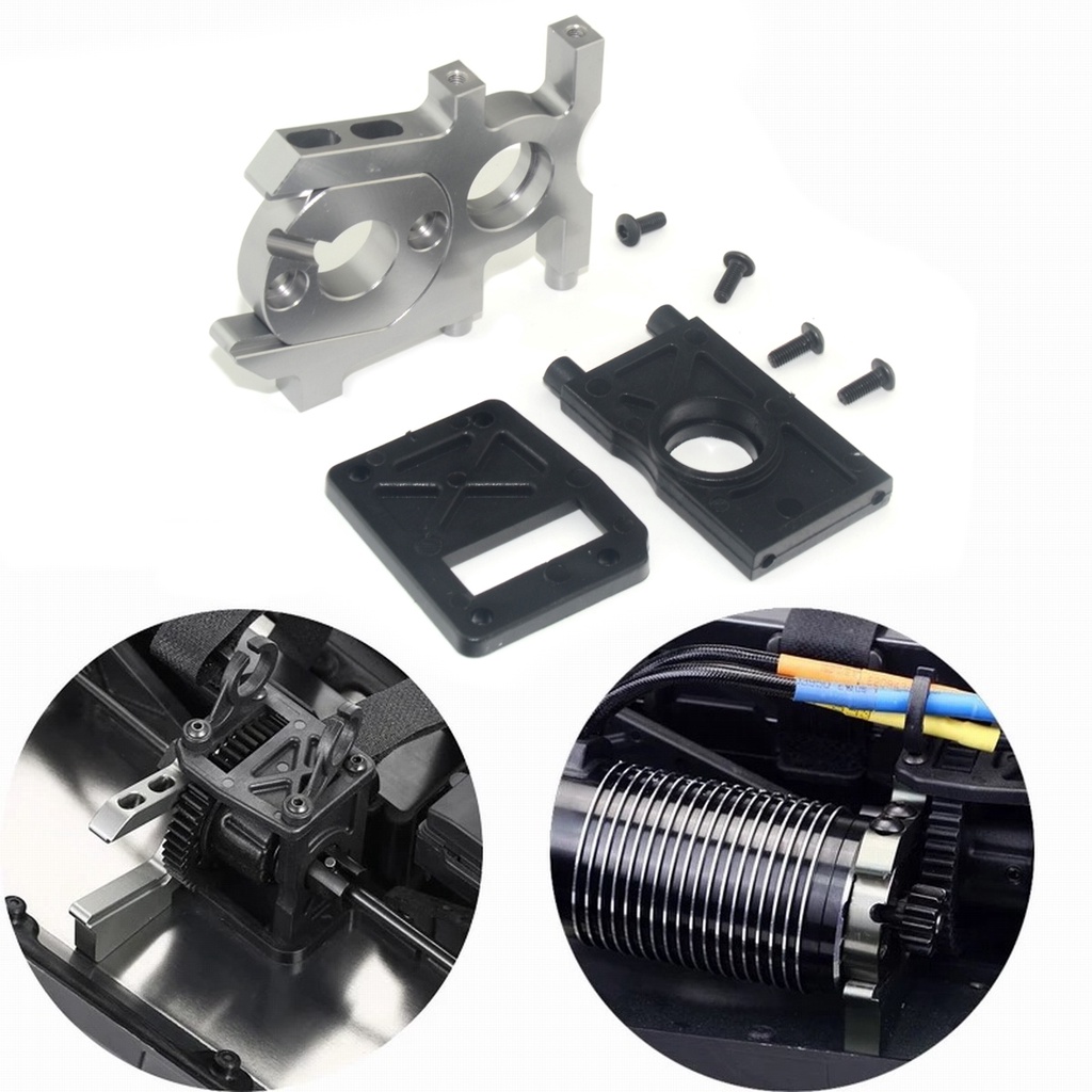 เมาท์ขาตั้งมอเตอร์โลหะ 1/8 สําหรับอัพเกรดมอเตอร์ Kyosho HSP Hobao FS Nitro