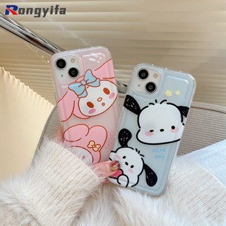 เคสโทรศัพท์มือถือ TPU นิ่ม กันกระแทก ลายการ์ตูน Pochacco น่ารัก ประดับโบว์ สีชมพู สําหรับ Redmi K50 K40 K30 K20 Pro K40 Pro+ K30i Poco F3 X2