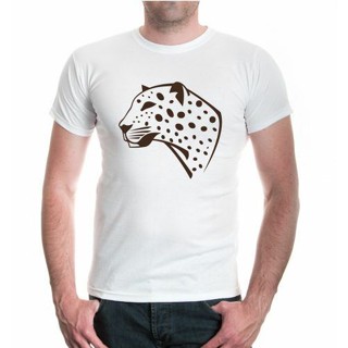 2023เสื้อยืด ผ้าฝ้าย 100% พิมพ์ลายแมวแอฟริกา แฟชั่น