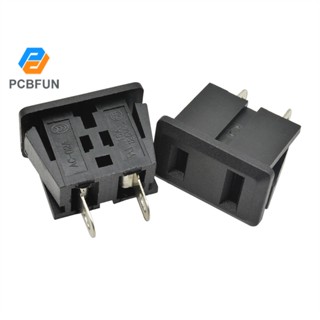 อะแดปเตอร์ซ็อกเก็ต Ac 125 V 15 A Us Plug Panel Mount 2 Terminal 1 ชิ้น