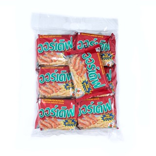 ออร์เดิฟข้าวเกรียบกุ้งอบกรอบ SHRIMP 15ก.X12 ODERVECHIPS STICK SHAPE15GX12