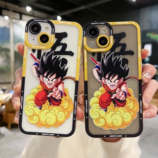 【ดราก้อนบอล Z โกคู】เคสซิลิโคน TPU นิ่ม ใส กันกระแทก สําหรับ iPhone 15 Pro MAX 12 11 13 14 Pro MAX XR X XS MAX 7/8 Plus