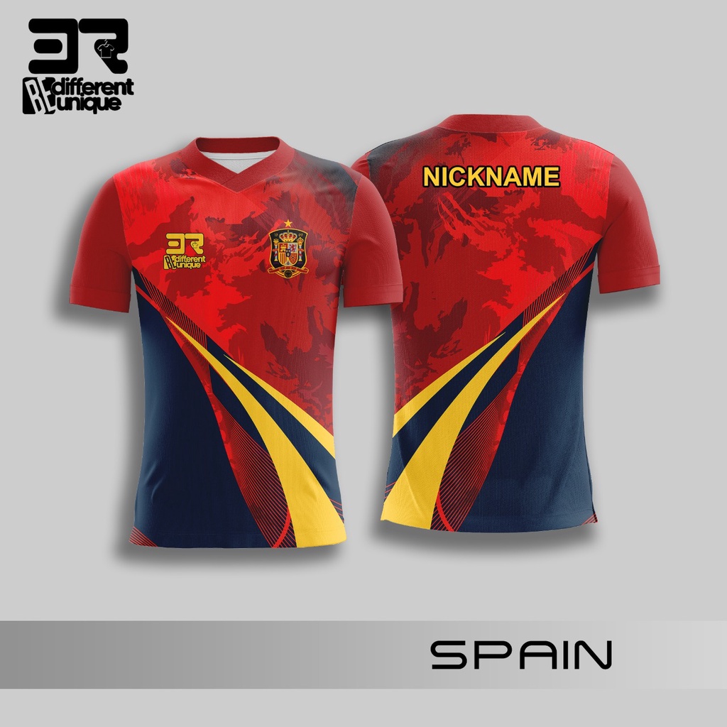 [ จัดส่งแบบขาย ] SPAIN DB WORLD FOOTBALL JERSEY - / FOOTBALL JERSEY / FOOTBALL JERSEY / FOOTBALL CLU