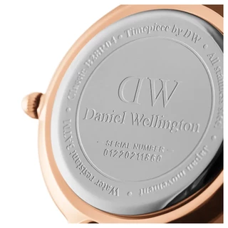 Daniel Wellington นาฬิกาข้อมือ Petite Melrose RG White 28มม สีโรสโกลด์