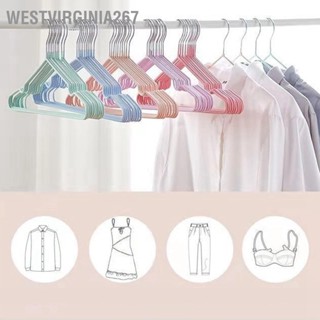 Westvirginia267 10 ชิ้น 40 ซม. ไม้แขวนเสื้อ ราวตากผ้า ราวตากผ้าสแตนเลส