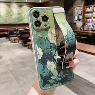 เคส OPPO Reno10 Pro 5G Pro+ เคส Reno8T Reno 8 Pro 7 6 8T Z T 7Z 8Z OPPO Reno 4Z 5 2 F 3 4 6Z 4G Reno5 Reno7 Reno6 ภาพวาดดอกไม้ใส