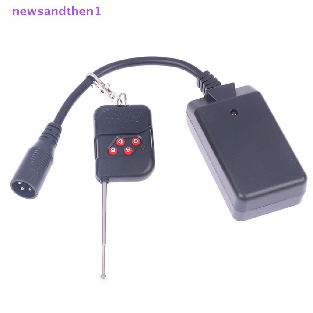 Newsandthen1 Portable 3 Pins XLR Wireless Remote Control Receiver for Fog Machine