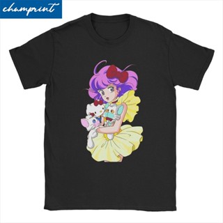 Creamy Mami Cats T-Shirts Men Women Magical Angel Kawaii Anime Girls Vintage Tees Short Sleeve T Shirt Birthday Pre_03