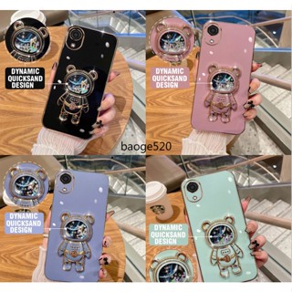 เคส Casing Samsung Galaxy J3 Pro J330 เคส Samsung Note8 Case Samsung A03 Core A20S เคส Samsung A21S A02S Case Samsung A11 M11 เคส New quicksand astronaut stand mobile phone case โทรศัพท์มือถือ มีทรายไหล ลายนักบินอวกาศ สําหรับ