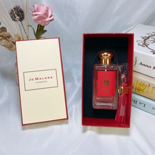 (100ml) Jo malone tassel red English pear perfume Jo malone  น้ําหอม ประดับพู่ สีแดง 100 มล.